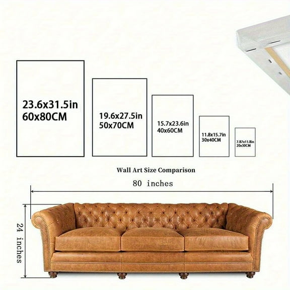 2D Flat, 2D Flat Frameless Wall Art Set - Wildflower Deer Antler Canvas Painting for Living Room & Bedroom Decor, Triple Mural Home Decoration, Multiple Sizes Available, Perfect for Room Decor, Chri