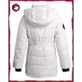 thumbnail image 6 of Canada Weather Gear Girls Winter Coat Stadium Length Quilted Puffer Parka Insulated Outerwear, 6 of 7