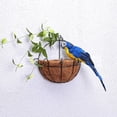 thumbnail image 3 of Realistic Parrot Artificial Bird, Feather Craft Figurine, Lifelike Simulated Bird Decor for Garden Patio Balcony Tree Lawn Outdoor Landscape, 3 of 3