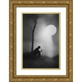 thumbnail image 1 of Satriani, Jay 23x32 Gold Ornate Wood Framed with Double Matting Museum Art Print Titled - monologue, 1 of 4