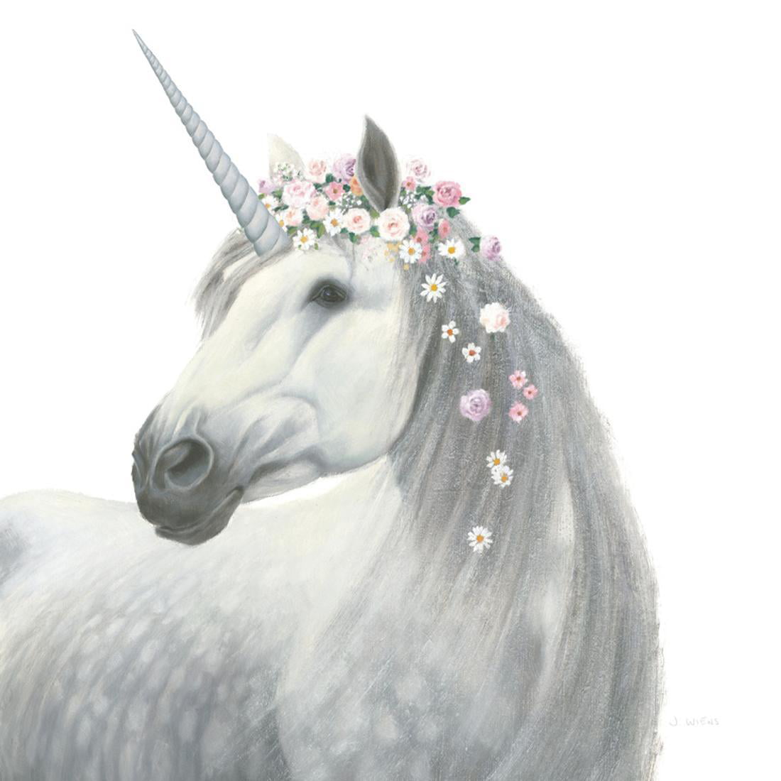 httpsipSpirit Unicorn II Square Kids Girl Room Fantasy Magical Artwork Print Wall Art By James Wiens146958377