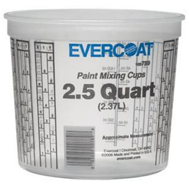 Fibre GlassEvercoat FIB789 2.5 Quarts Paint Mixing Cups