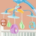 thumbnail image 3 of Baby Crib Mobile with Remote Control Musical Box Night Light Rotate Newborn Appease Sleeping Toys Baby Rattle, 3 of 9