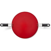 Easylife Tech 16 Non-Stick Ceramic Pizza Stone for Grill and Oven with Handles