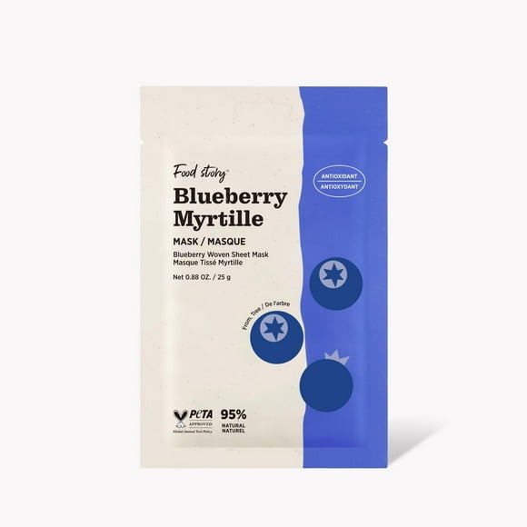 Food Story MASQUE MYRTILLE Volume : net 0,88 oz. / 25g