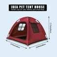 thumbnail image 3 of Casa tienda portátil Nockovi para mascotas para uso interior y exterior, 3 of 6