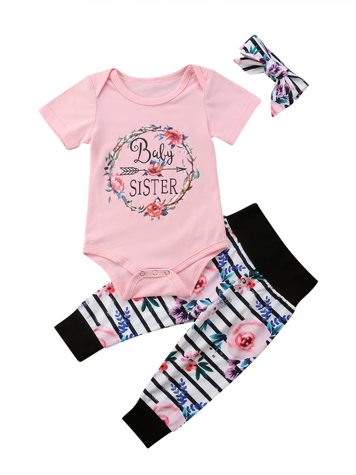 newborn floral leggings