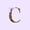 Purple C, variant on Manfei Teens Purple Bow Initial L Zipper Twin Comforter Sets with Fitted Sheet and 2 Pillowcases,Cheetah Print Letter Zipper Bedding Set,4-Piece,Reversible
