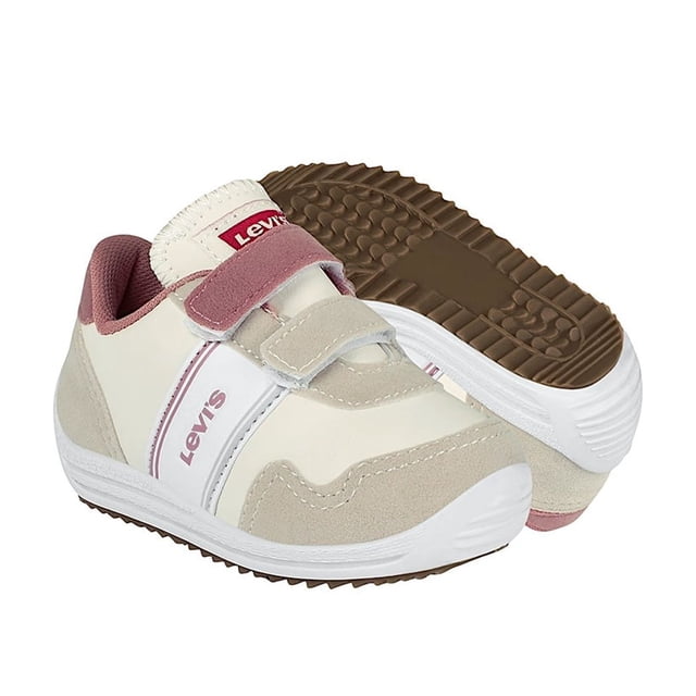 TENIS NIÑA LEVI´S 0409221174 SIMIPIEL BLANCO 13-16