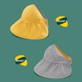 thumbnail image 4 of UDIYO Bucket Hat Wide Brim Design Anti-UV Foldable Children Summer Fisherman Cap for Travel, 4 of 8