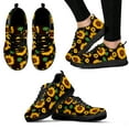thumbnail image 1 of Zapatillas de baloncesto con plataforma negra y estampado de girasoles, cómodas y transpirables, para verano., 1 of 6
