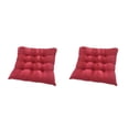 thumbnail image 1 of ZheElen Coussin en Polyester et Coton avec Sangle Confortable et Respirant Antidérapant Tissu Polyester Confortable Rouge Vin 2ensemble, 1 of 6