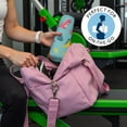 thumbnail image 5 of Light Blue Dinosaurs Text Pattern Hot Yoga Mat Towel Non Slip for Hot Yoga - Quick-Drying Yoga Mat Cover with 4 Corner Pockets with Travel Bag - Hot Yoga Towel Non Slip 74"x26", 5 of 6