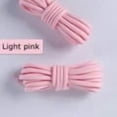 thumbnail image 1 of Round Sneaker Shoelaces Tightly Woven Polyester Does Not Snag Black 1 Pair, 1 of 9