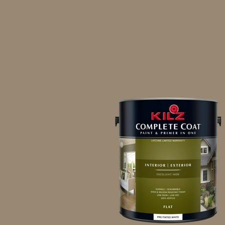 KILZ COMPLETE COAT Interior/Exterior Paint & Primer in One #LL150 Sleeping (Best Paint For Log Cabins)