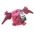 thumbnail image 7 of goDog PlayClean Pterodactyl Squeaky Plush Dog Toy with Odor-Eliminating Essential Oils, Chew Guard Technology - Pink, Small, 7 of 7