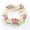 White Pearl Flower, variant on 2pcs New Style Elegant Hair Ties with Pearls and Crystals for Women, Simple and Versatile Ponytail Elastic Bands, Bun Hair Accessories for Ladies