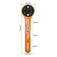 thumbnail image 3 of Titular De La Bicicleta Accesorios de montaje de vástago de velocímetro para Garmin/bryton/giant/wahoo (dorado), 3 of 4