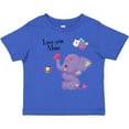 thumbnail image 3 of Inktastic Yara Happy Mothers Day Purple Elephant and Bee Gorgeous Girls Toddler T-Shirt, 3 of 5