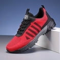 thumbnail image 2 of Men's Air Cushion Running Sneakers Breathable Knit Athletic Walking Shoes, 2 of 9