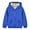 Blue, variant on Sherpa-Lined Hooded Pullover Jacket â Warm Winter Outerwear for Big Kids Boys & Girls, Thick Lamb Wool Casual Zip-Up Coat