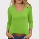 thumbnail image 2 of Sudadera de lactancia,Blusa de verano para mujer con cuello en V y manga corta, poliéster, informal y cómoda, ideal para el hogar, sopatenor, 2 of 9