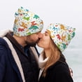 thumbnail image 5 of Lsque Dinosaur Pattern Knitted Beanie, Unisex Winter Hat, Knit Hat Winter Beanies Thick Fisherman Beanies Cuffed Plain Skull Caps, 5 of 6