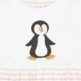 thumbnail image 4 of Inktastic Cute Baby Penguin Girls Baby Dress, 4 of 5