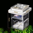 Spawn Prawns Aquarium Clear Breeding Box Double-Layer Hatchery Incubator for Fish ...