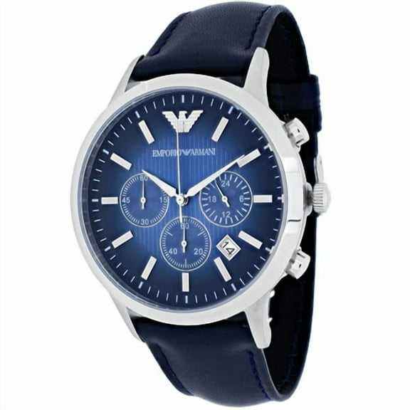Emporio Armani Men's Classic Leather Strap Watch
