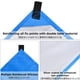 thumbnail image 3 of Lona impermeable para camping con hamaca Azarxis azul, 3 of 6