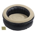 thumbnail image 2 of Inflatable Couch, Flocking Air Sofa, Simple Inflatable Chair, Blow Up Couch Fast Inflation Lounge Chair Air Lazy Sofa for Travel Camping Living Room Bedroom Reading Room, 2 of 7