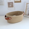 thumbnail image 1 of CEHVOM Storage Basket Rope Bin Woven Basket Entryway Organizer Box Household Storage Container Rope Storage Box S, 1 of 5