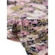 thumbnail image 5 of Blusa con estampado floral de manga larga con cuello halter entrecruzado para mujer Rosa M, 5 of 5