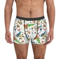 thumbnail image 2 of Bingfone Sea Animals 1 Men's Underwear - Casual Stretch Boxer Briefs-Small, 2 of 7