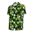 thumbnail image 4 of Wukai Soccer1 Men’s Polo Shirts,Quick-Dry Athletic Shirt,Classic Fit Shirts-Medium, 4 of 8