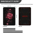 thumbnail image 3 of Yuyamidu Red Rose RV Door Window Shade Cover 17 x 26 Inch Foldable Camper Trailer Side Door Blackout Window Sunshade Cover with UV Protection and Privacy Feature, 3 of 7