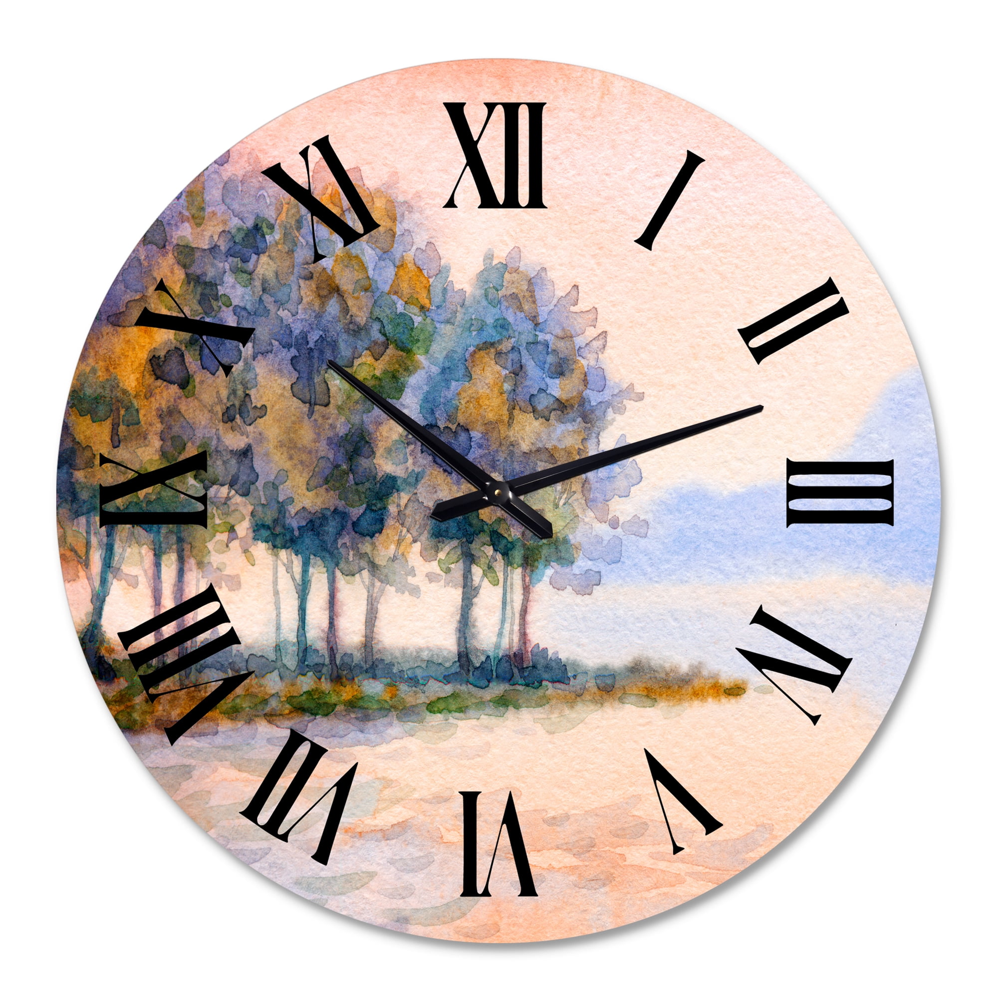 Designart 1 in Traditional Wall Clock