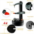 thumbnail image 2 of CHOK Electric Potato Peeler Automatic Rotating Apple Peeler Machine  Heavy Duty Multi-function Stainless Steel Peeler with 2 Extra Blades for Kitchen Fruits and Vegetables, 2 of 7