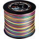 thumbnail image 3 of RUNCL Línea de Pesca Trenzada, Resistente a la abrasión, Estiramiento Cero, Trenza de Pesca de Visibilidad Extra Multicolor 8X para Agua Dulce Salada, 328-1093 Yardas, 12-100 LB, Regalo de Pesca, deco, 3 of 4