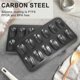 thumbnail image 4 of 2 Packs Non-stick Madeleine Pot, Baking Mold 12 With Cake Baking Tray Chocolate Non-stick Baking Tray, Used For Oven Baking Black S202412277293, 4 of 5