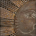 thumbnail image 6 of DecMode Rustic Metal Carved Sun Face with Rays Wall Décor, 30"D with Bronze Gold Distressed Finish, 6 of 14