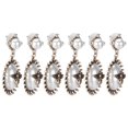 thumbnail image 4 of Rawiri 3 Pares Pendientes Aleación De Metal Moda Retro Perla Abeja Joyería Mujeres Niñas AccesoriosBlanco, 4 of 8