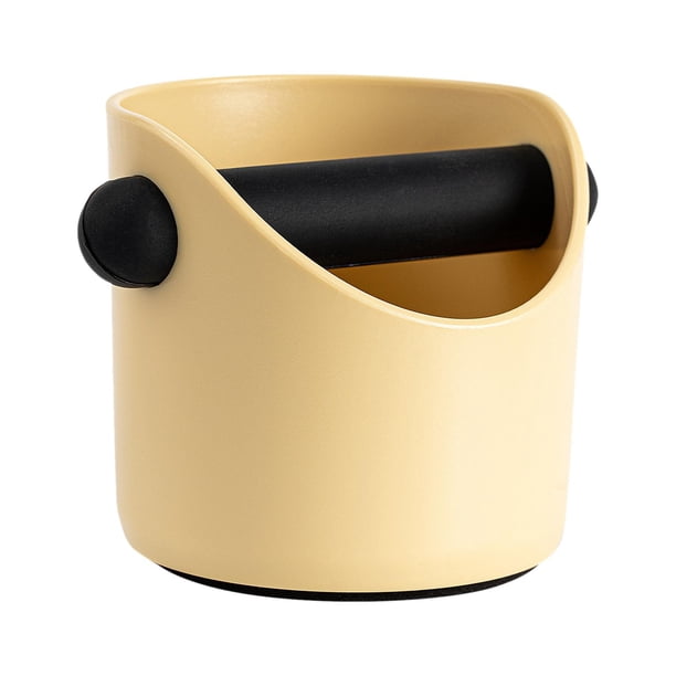 Cubo para café expreso, utensilios para café, bote de basura, bote pequeño para café expreso Caqui