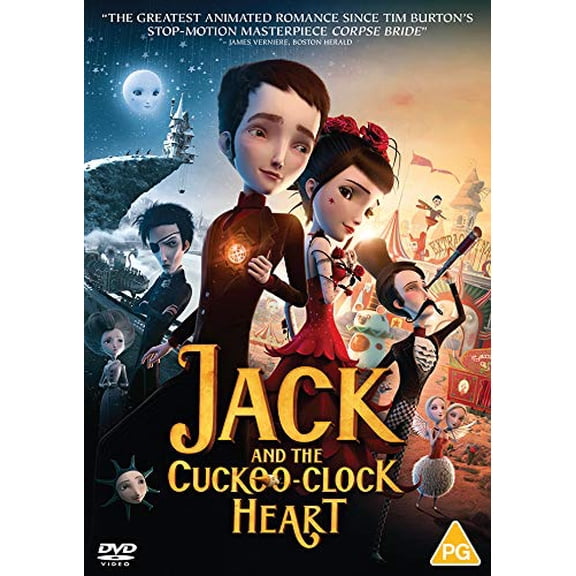 Jack and the Cuckoo-Clock Heart by Mathias Malzieu, Stéphane Berla, DVD, Adventure Fantasy Adventure, French