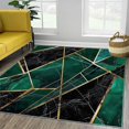 thumbnail image 4 of Modern 7 x 8ft Area Rug - Marble Geometry Rug for Living Room, Machine Washable Rug Soft Non Slip Non Shedding, Rugs for Teen Dorm Home Decor Print, Nursery, Playroom, 4 of 7