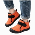 thumbnail image 7 of NOLDARES Boys Girls Snow Boots Winter Waterproof Resistant Cold Weather Outdoor Shoes (Toddler/Little Kid),Y134-Orange, 7 of 7
