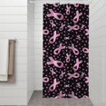 thumbnail image 2 of Pink Ribbon Breast Shower Curtain 36"x72" ,Bathroom Decorative Shower Curtains Set with 12 Hooks,Modern Waterproof Washable Shower Curtain, 2 of 6