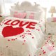 thumbnail image 3 of Pétalos de rosa románticos, pétalos de rosa artificiales rojos, flores de seda, pétalos de rosa falsos y hojas de rosa para un ambiente romántico, bodas, día de San Valentín y decoración de fiestas., 3 of 7