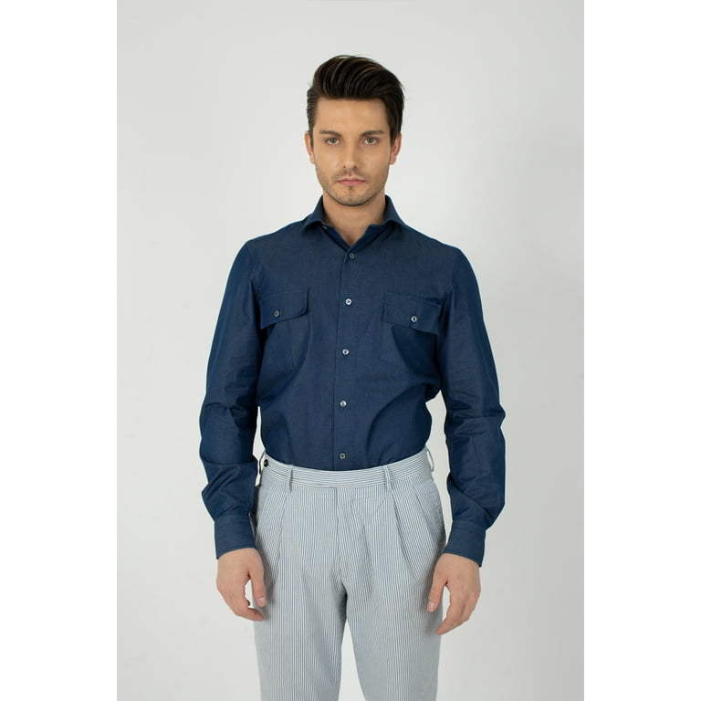 walmart navy blue shirt